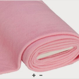 Fleecestoff, rosa