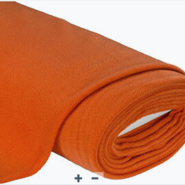 Fleecestoff, orange