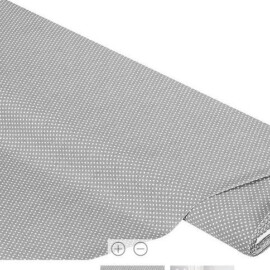 Tüpfchen grau /weiss, 2mm Ø