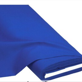 Baumwollstoff royalblau