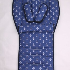 Set für "Emmaljunga" , Anker auf blau
