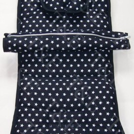 Set für"Baby Jogger " ,Sterne schwarz
