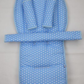 Set  für "Joolz ", Vichy-Karo blau