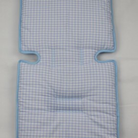 Sitzauflage für "Maclaren ", Vichy-Karo blau