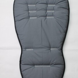Sitzauflage für  "Quinny " , Uni  schwarz /gris