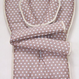 Set für  "Bugaboo " , Sterne auf beige