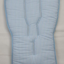 Sitzauflage für "Bugaboo " , Straifen weiß / blau