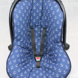 Bezug für Babyschalen von „ Maxi Cosi“, Anker auf blau