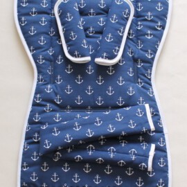 Set für  "Joie " ,Anker auf blau