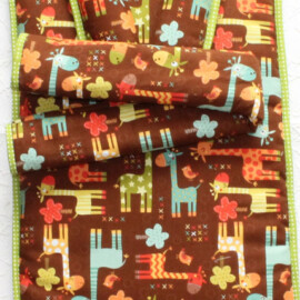 Set für  "Baby Jogger " ,Giraffe  auf braun