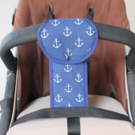 Schrittgurt für Kiwa ,Anker auf blau