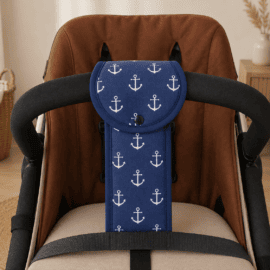 Schrittgurt für Kiwa ,Anker auf blau
