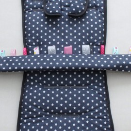 Set für  "Baby Jogger " ,Sterne dunkelgrau