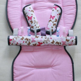 Set für den  "Peg Perego Pliko P3 Kompakt", uni rosa