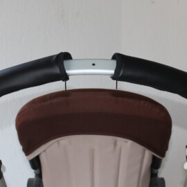 2x Bügelbezüge für ​den Schiebegriff , Lederimitat
