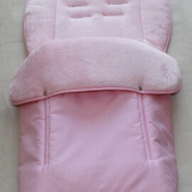 Fußsack für "Joie  ", uni rosa