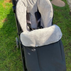 Fußsack für  "Goodbaby  " aus dem Wasserdichten Softshell Stoff