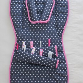 Set für  "Joie " , Sterne dunkelgrau