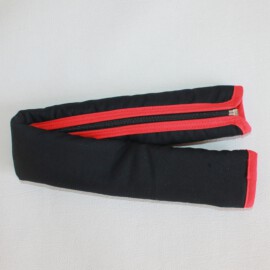Bügelbezug für ​den Schiebegriff, schwarz/rot