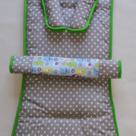 Set für "Baby Jogger " ,Punkte auf beige