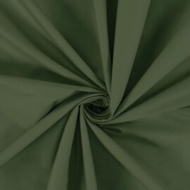 Baumwollstoff  uni khaki,olivgrün