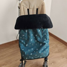 Wasserdicht !Softshell !Fußdecke für Buggy,grün
