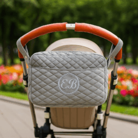 Wasserdicht !Gesteppte  Kinderwagentasche ,passt für alle Kinderwagen! aus Wasserdichtem Stoff