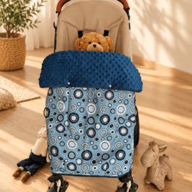Wasserdicht !Softshell !Fußdecke für Buggy,Fußdecke für Buggy, Kinderwagendecke, Babydecke für Buggy